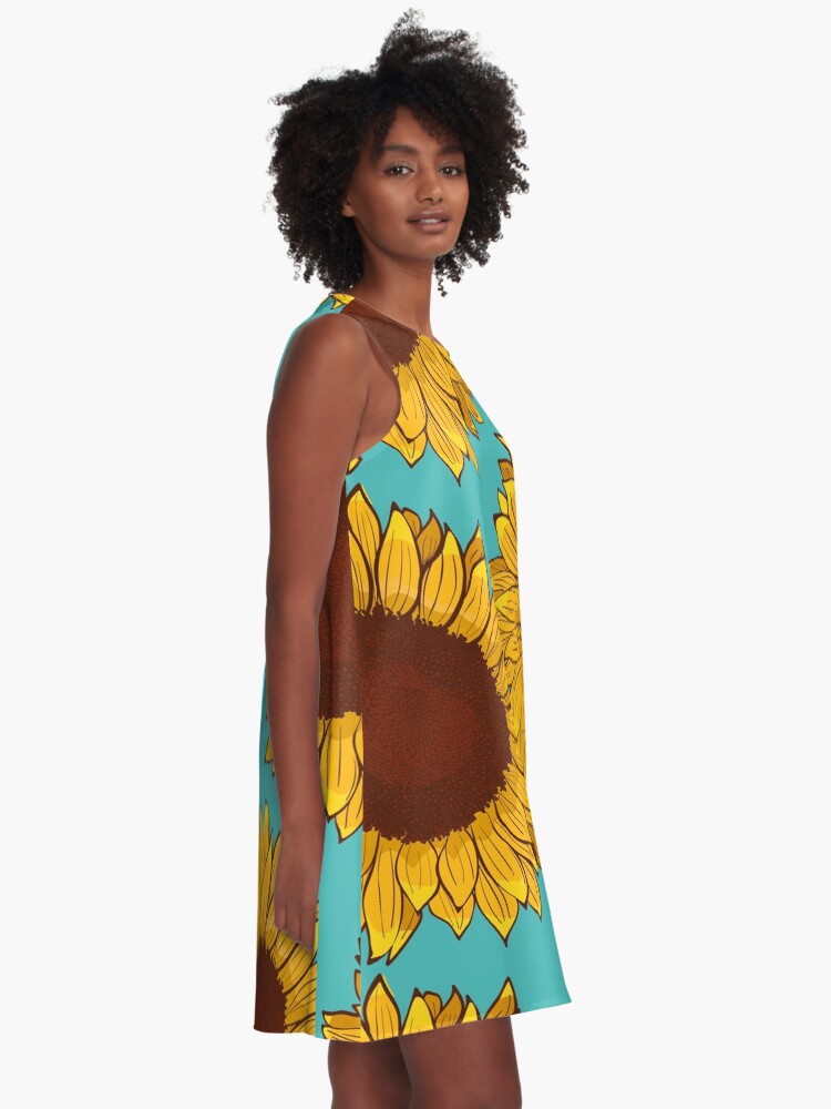 Alternate view of Sunflower A-Line Dress