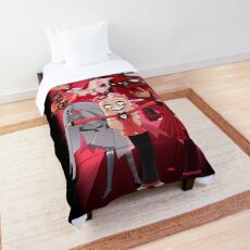 Hazbin Hotel Arrival Poster Design Comforter