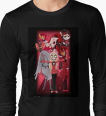 Hazbin Hotel Arrival Poster Design Long Sleeve T-Shirt