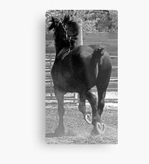 Running Away Metal Print