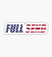 FULL SEND x USA Sticker
