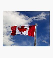 Proudly Canadian At The Bar U Photographic Print