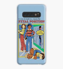 Funda/vinilo para Samsung Galaxy Asumir la posición fetal