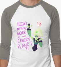 Camiseta ¾ bicolor para hombre Sin palabras de Wifi Peridoto