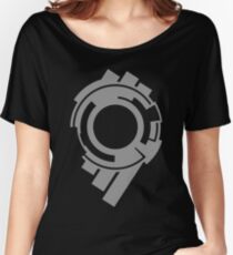 Section 9 (grey print) Women's Relaxed Fit T-Shirt