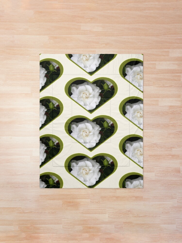 Alternate view of Romantic Night ~ Scent of Gardenias Comforter