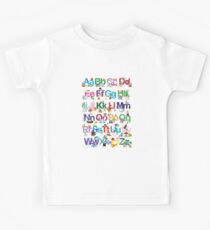 Alphabet for kids Kids Tee
