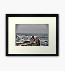 High tide Framed Print