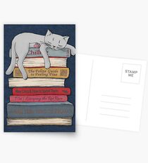 How to Chill Like a Cat Postcards