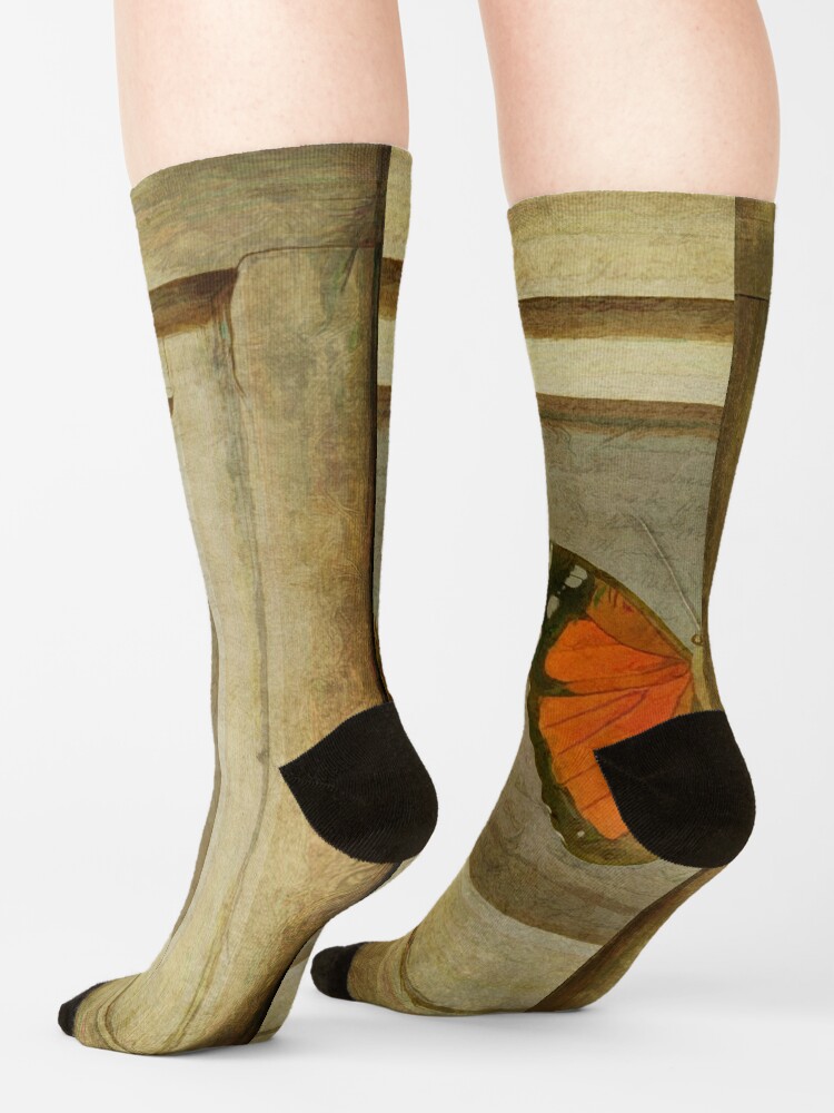 Alternate view of Butterfly in a Frame Socks