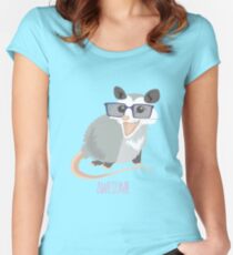Awesome Possum Women's Fitted Scoop T-Shirt