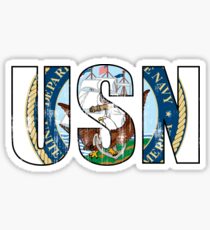 Navy Abr Code Sticker