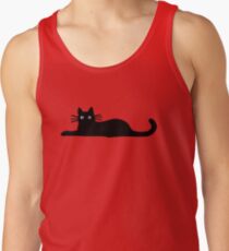 Schwarze Katze Tank Top