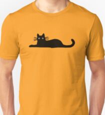 Black Cat Unisex T-Shirt