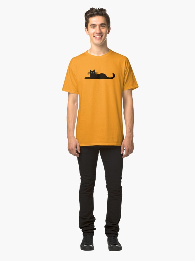 Alternate view of Black Cat Classic T-Shirt