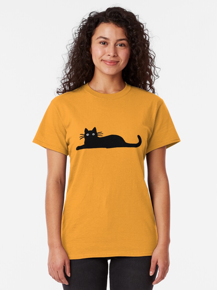 Alternate view of Black Cat Classic T-Shirt