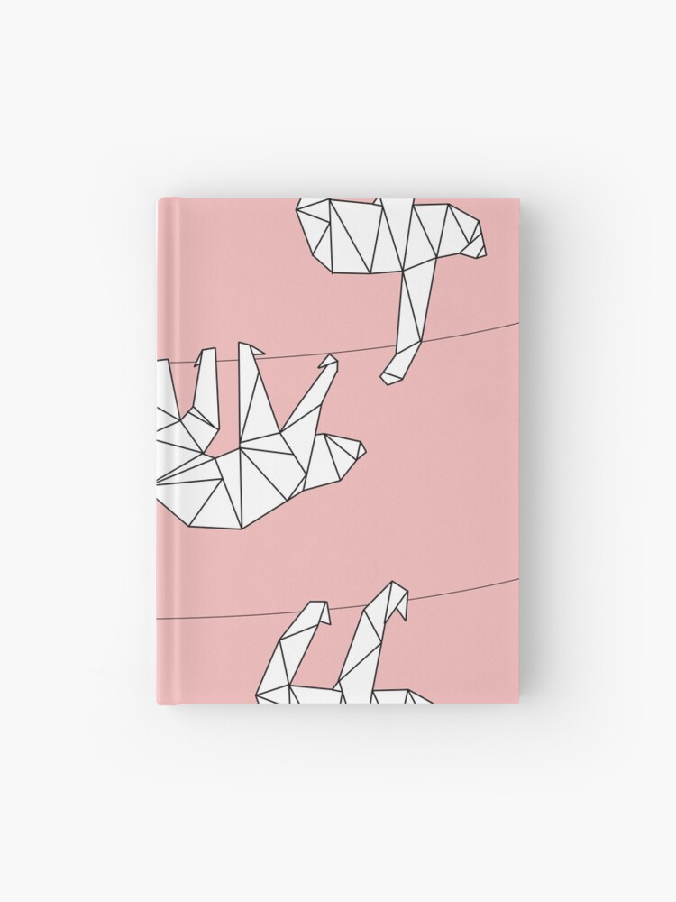 Origami Sloths Hardcover Journal