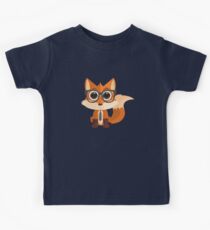 Fuchs-Nerd Kinder T-Shirt