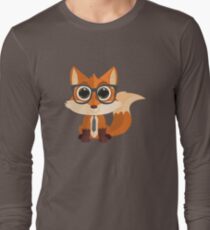 Fox Nerd Long Sleeve T-Shirt