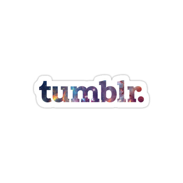 galaxy tumblr stickers by mythsinc redbubble