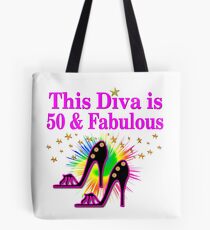 50 AND FABULOUS Tote Bag
