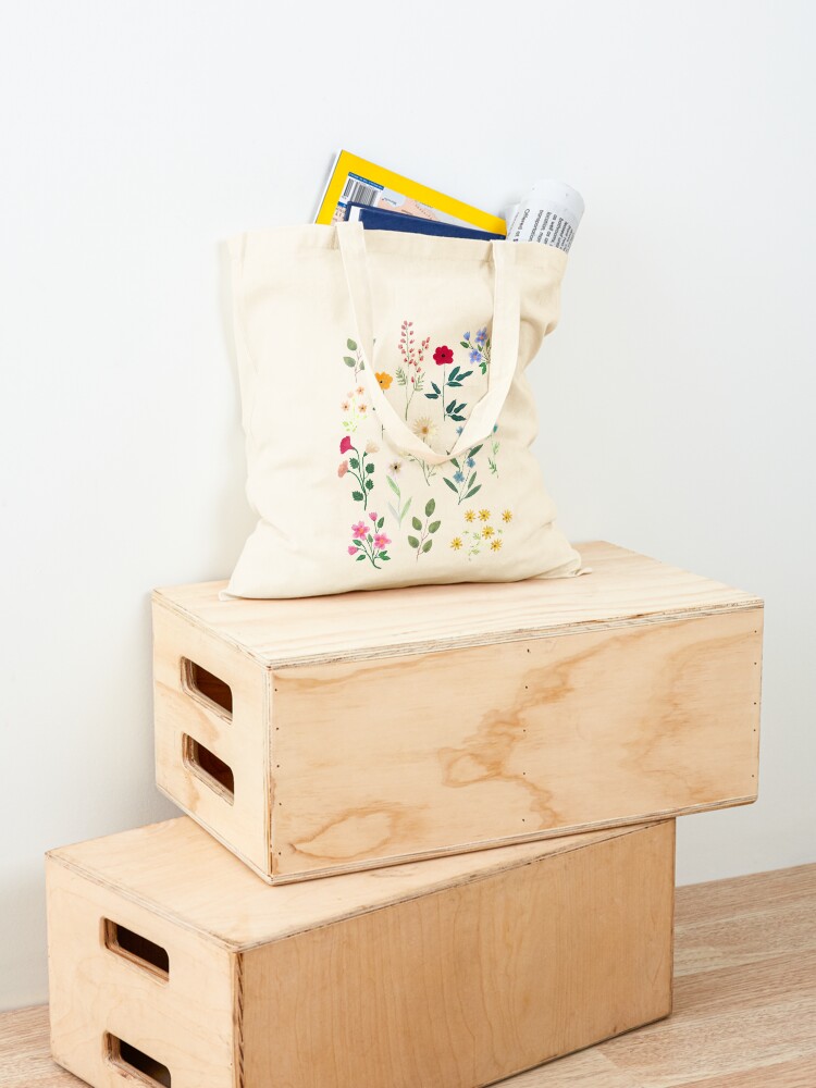 Alternate view of Spring Botanicals Tote Bag