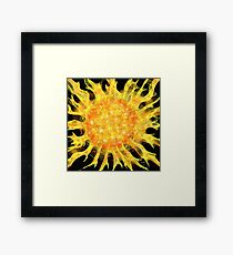SUN, SUN, SUN, HERE WE COME! Framed Print