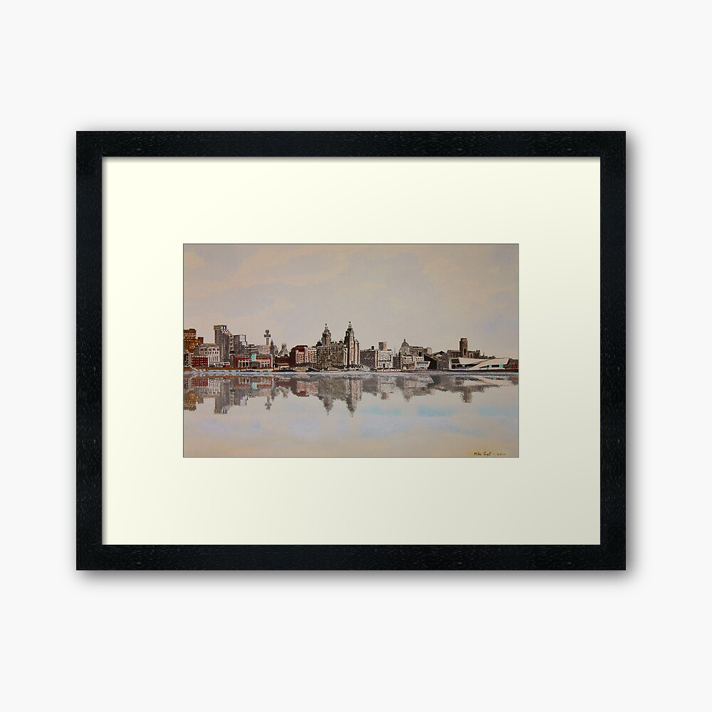 "Liverpool Waterfront" Framed Art Print by MikePaget Redbubble