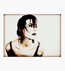 Spoken in Red Photographic Print