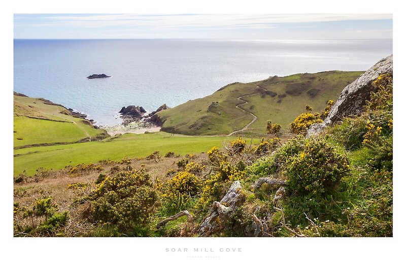 "Soar Mill Cove" by Andrew Roland Redbubble
