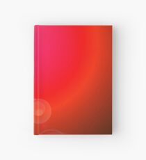 Red spotlight background Hardcover Journal