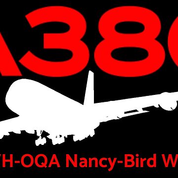 Artwork thumbnail, Airbus A380 014 VH-OQA (White) by AvGeekCentral
