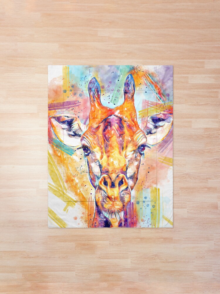 Alternate view of Mrs' Giraffe Comforter