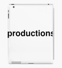 productions iPad Case/Skin