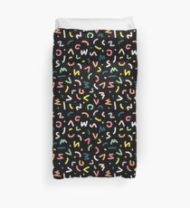 Neon Lights Duvet Cover