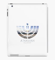 A'HAVAH FELLOWSHIP LOGO (Jerusalem edition) iPad Case/Skin