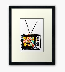 TV Framed Print