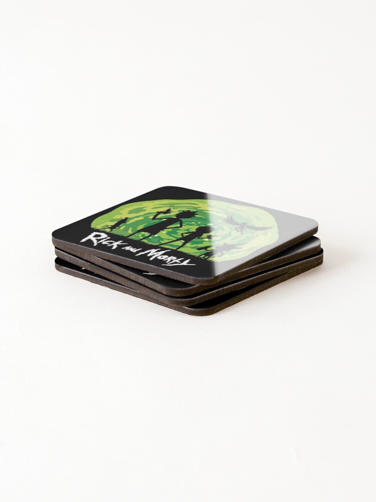 Alternate view of Schwifty Patrol Coasters (Set of 4)