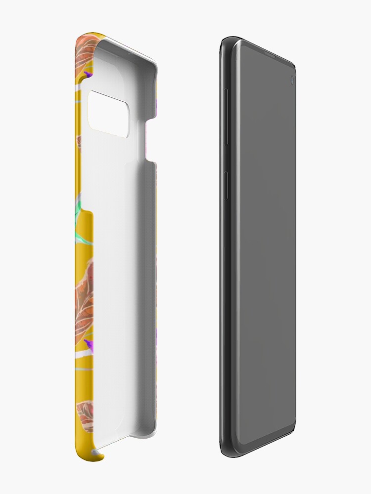 Alternative Ansicht von Kolibri und botanic Hülle & Klebefolie für Samsung Galaxy