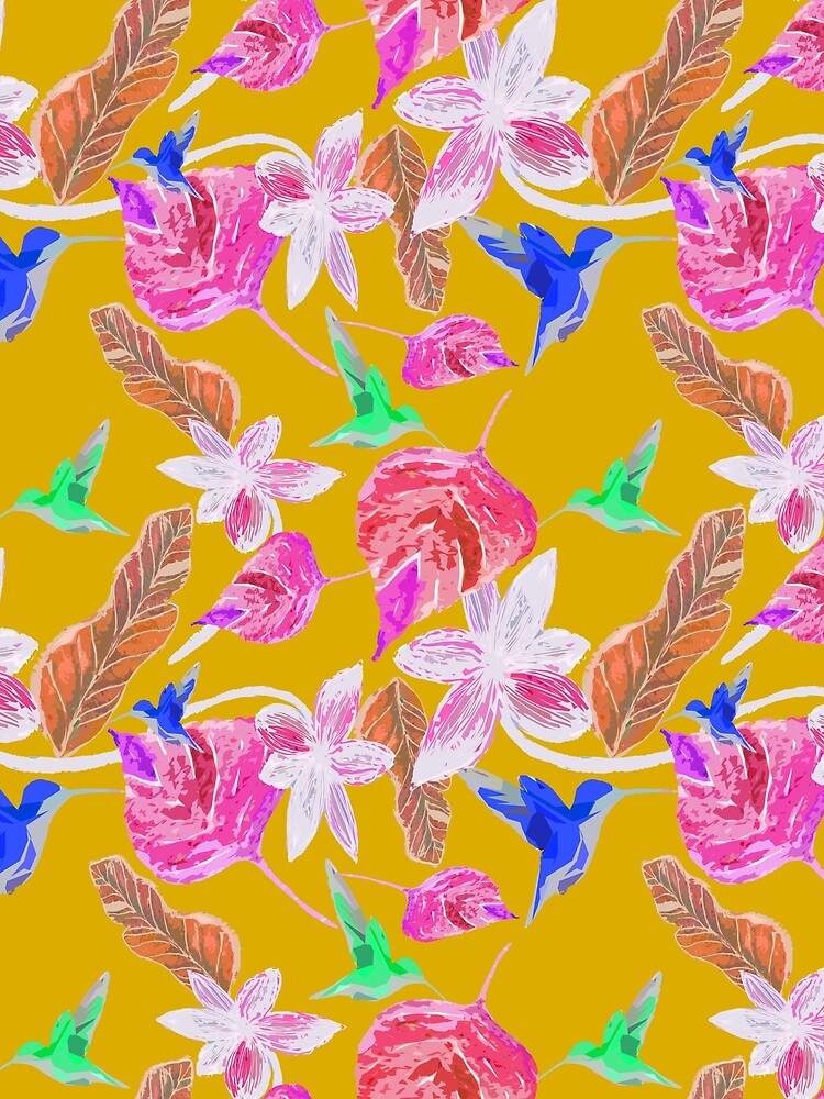 Kolibri und botanic von RanitasArt