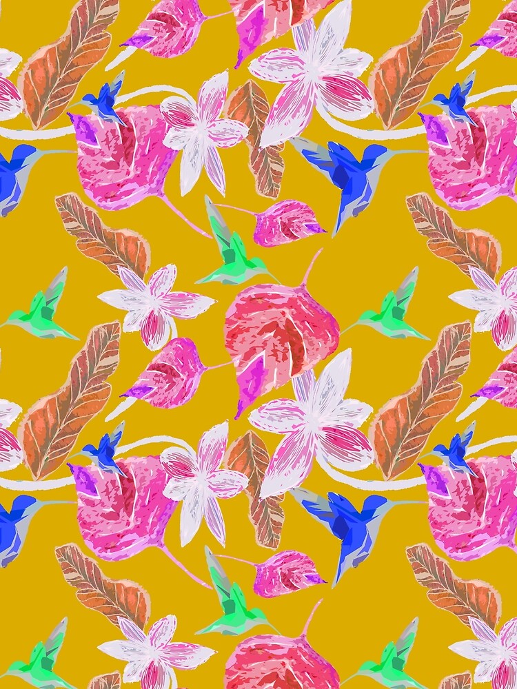 Kolibri und botanic von RanitasArt