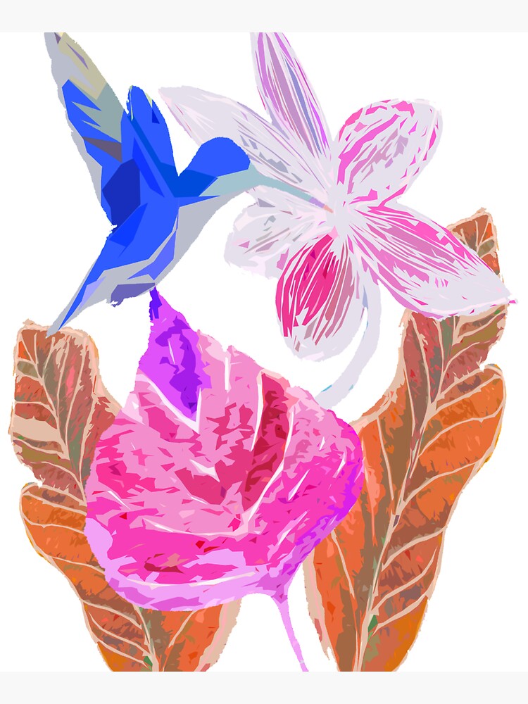 Kolibri und botanic von RanitasArt