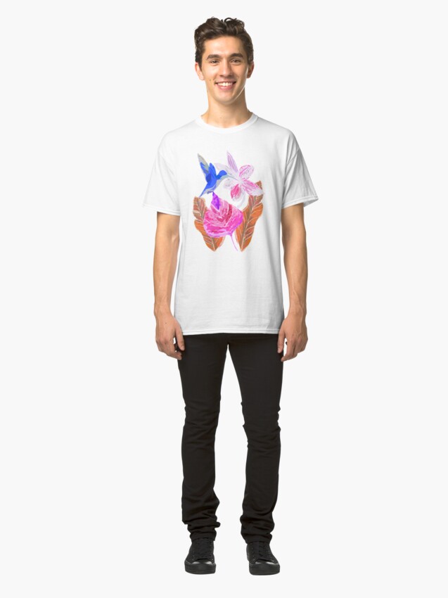 Alternative Ansicht von Kolibri und botanic Classic T-Shirt