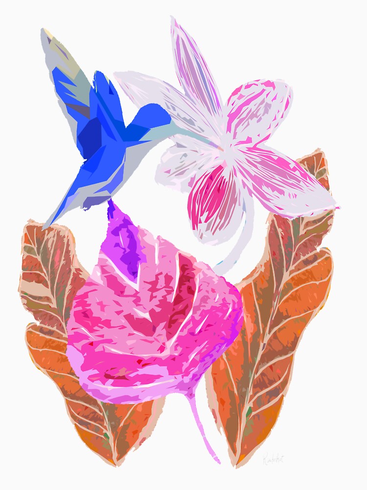 Kolibri und botanic von RanitasArt