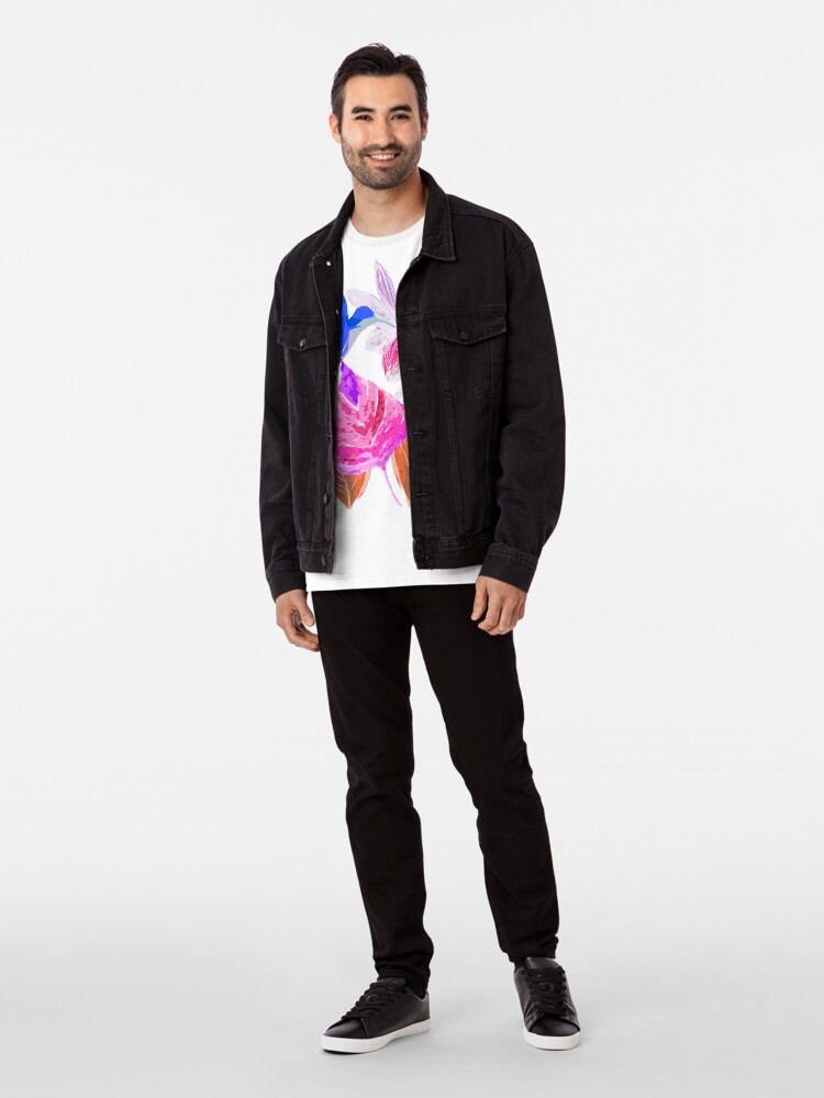 Alternative Ansicht von Kolibri und botanic Premium T-Shirt