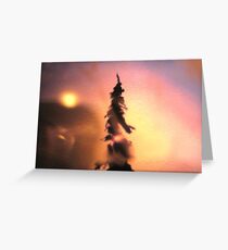 Ice sunrise Greeting Card