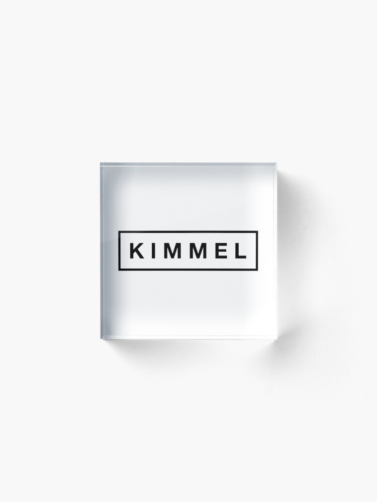 Alternate view of K I M M E L Acrylic Block