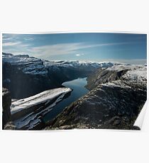 Trolltunga Poster