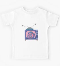 crazy tv simpsons Kids Tee