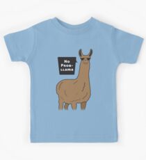 Kein Problemlama Kinder T-Shirt